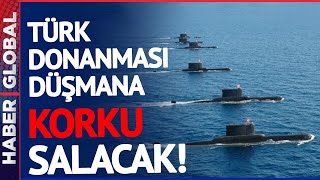Türk Donanması Düşmanlara Korku Salacak! 4 Denizaltı Modernize Edildi!