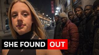 PROGRESSIVE WOMAN IN ROME GETS A REALITY CHECK