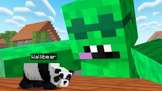 Minecraft Mob Hunt… But Our Size Is Random