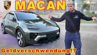 ⚡️Sportlicher E-Porsche oder Geldverschwendung🤑? Porsche Macan im Härtetest!