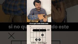 Logra Do#m (C#m) en guitarra - (y cualquier acorde con cejilla)