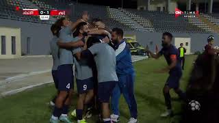 أحمد أوفا يسجل هدف فوز فريق إنبي على الإتحاد السكندري بالدوري المصري