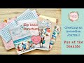 Creating an Accordion Fun at the Seaside Journal!