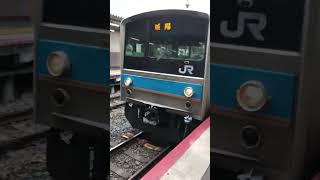 奈良線 普通 城陽行 205系NE404編成 (クハ 205-38) 車内から 東福寺駅🚉到着から発車後までの様子