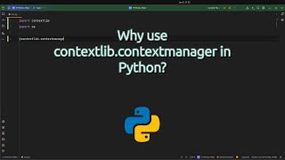 Why use contextlib.contextmanager in Python? Pythons #secret Custom Context Managers with