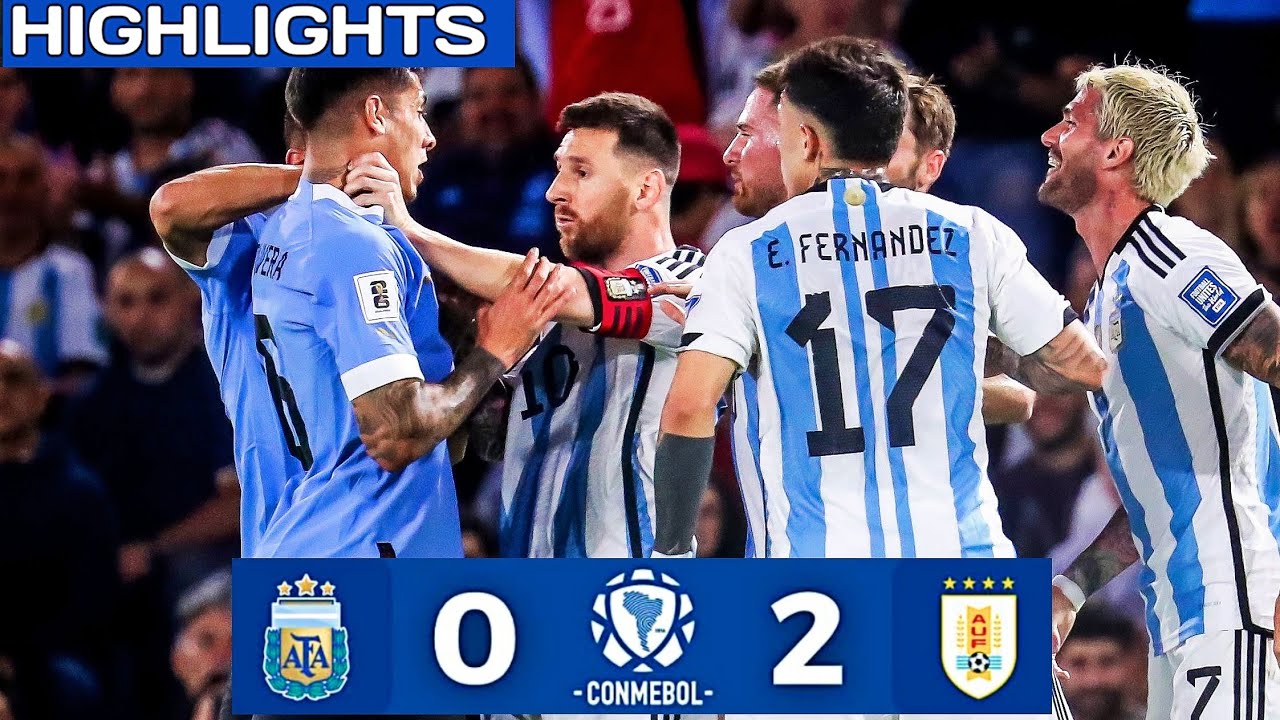 Argentina Vs Uruguay 0 2 Full Highlights Fifa World Cup 2026
