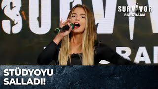 Aleyna Çalışkan Stüdyoya BOMBA Gibi Girdi | Survivor Panorama 154. Bölüm