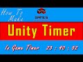 How To Make Timer Unity Tutorials TW Games #Unity