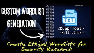 Generate Target-Based Wordlists Like a Pro | Ethical Cybersecurity Guide
