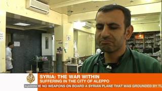 Violence perpetuates suffering of Aleppo residents