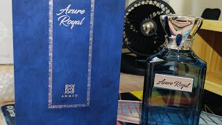 Anyhow Review Perfumes: Azure Royal by Ahmed Al Maghribi, sweety fruity fresh spicy beast mode scent