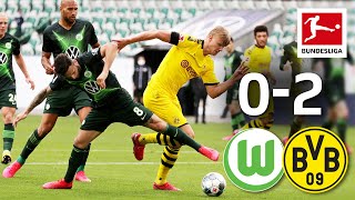 VfL Wolfsburg vs. Borussia Dortmund I 0-2 I Hakimi & Guerreiro Goals in Next BVB Win