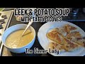 LEEK&POTATO SOUP WITH TATTY SCONES