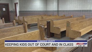 Alamance County officials work to keep kids out of court and in class
