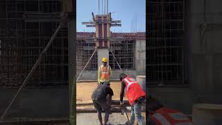 Preparation of pcc work #construction #trending #civilengineering #shorts #short  #crypto