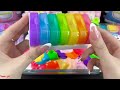 Slime Mixing Random With Piping Bags🌈Mixing Many Things Color Into Slime ! Satisfying Slime Videos