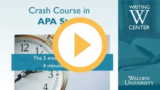 Crash Course in APA Style*