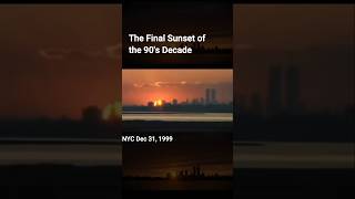 The Final Sunset of 1999  #nostalgia #90's