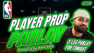 NBA Player Prop Parlay 3/2/2024 | FREE NBA Player Prop Parlay Best Bets