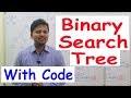 Binary Search Tree in Data structure (Code Detail Explanation) Algorithm