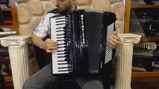 WELTSUPII41120BK - Black Weltmeister Supita II Piano Accordion LMMH 41 120 $6999