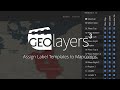 GEOlayers 3 Tutorial: Assign Label Templates to Mapcomps
