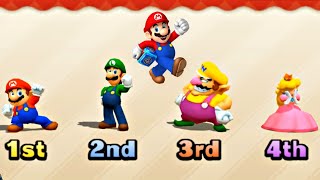 Mario party 9 the top 💯 | All Brainy Minigames | LOVLY MARIO