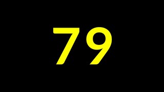 79 Seconds Countdown Timer With Sound Effect
