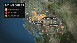 B.C. wildfires prompt new evacuation orders | 'We're going to stay until it gets really close'