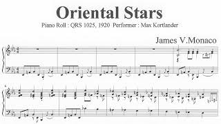 James V.Monaco : Oriental Stars (1920)