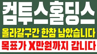 [컴투스홀딩스 주가전망] 올라갈구간 한참 남았습니다. 목표가 X만원까지 갑니다!