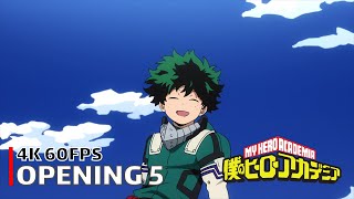 My Hero Academia - Opening 5 [4K 60FPS | Creditless | CC]