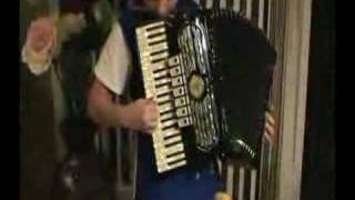 Vicu Lazau's son Phillip playing accordion pt.1