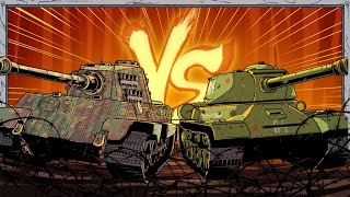 German vs Soviet Tanks | Animated History