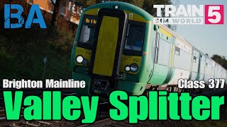 Valley Splitter - Class 377 - Brighton Mainline - Train Sim World 5