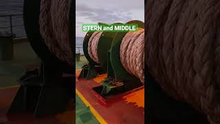 Stern and middle on the HUGe ship #sea #seaman #ocean #sealife #shortvideo #trip #bulk #shorts