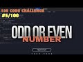 Simple Odd or Even Number Java Program | #coding #ai #shorts #codingtips #diy #techhacks