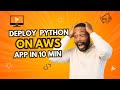 Deploy Python Application on AWS EC2 instance