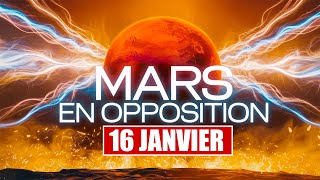 16 janvier 2025: MARS EN OPPOSITION ! Un phénomène rare avec des conséquences spirituelles !