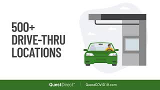 Quest COVID-19 Test with Drive-thru and At-home Options