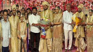 Malla Reddy Grand Daughter Shreya Reddy Marriage | Cm Revanth Reddy | Ktr | Harish Rao