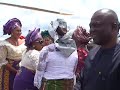 first lady at funeral of odili s brother