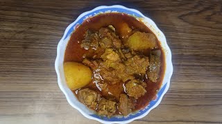 ଛାଡଖାଇ special ମଟନ୍ ତରକାରୀ | papaya mutton curry