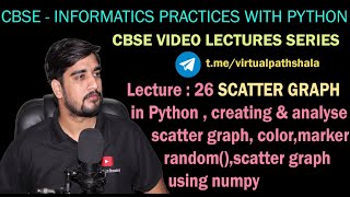 26.Creating Scatter Graph in Python | color,label,title,scatter,marker | Python Plot Visualization