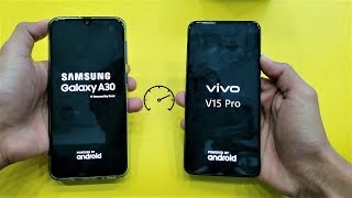 Samsung Galaxy A30 vs Vivo V15 Pro - Speed Test! - (HD)