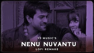 Nenu Nuvvantu Lofi remix Lofi Remix ✨💜 || Telugu Lofi || #Telugulofi