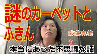 謎のカーペットとふきん～本当にあった不思議な話