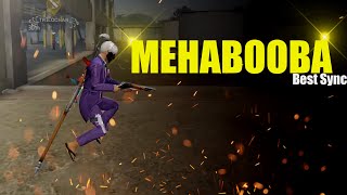 MEHBOOBA × FREE FIRE🔥FREE FIRE MONTAGE | MEHBOOBA TikTok Remix FreeFire Montage