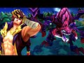 SETT ULT vs CHO'GATH! 3000+ DAMAGE with 0 ITEMS!