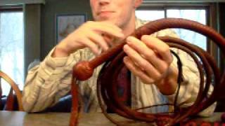 Bullwhip Cracking:  How to make your Bullwhip LOUD!